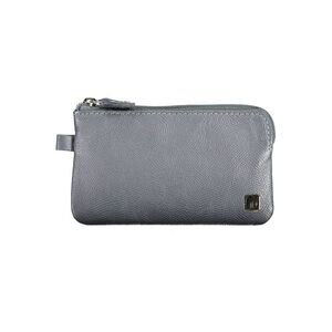 Sergio Tacchini Blue Leather Men Men's Wallet